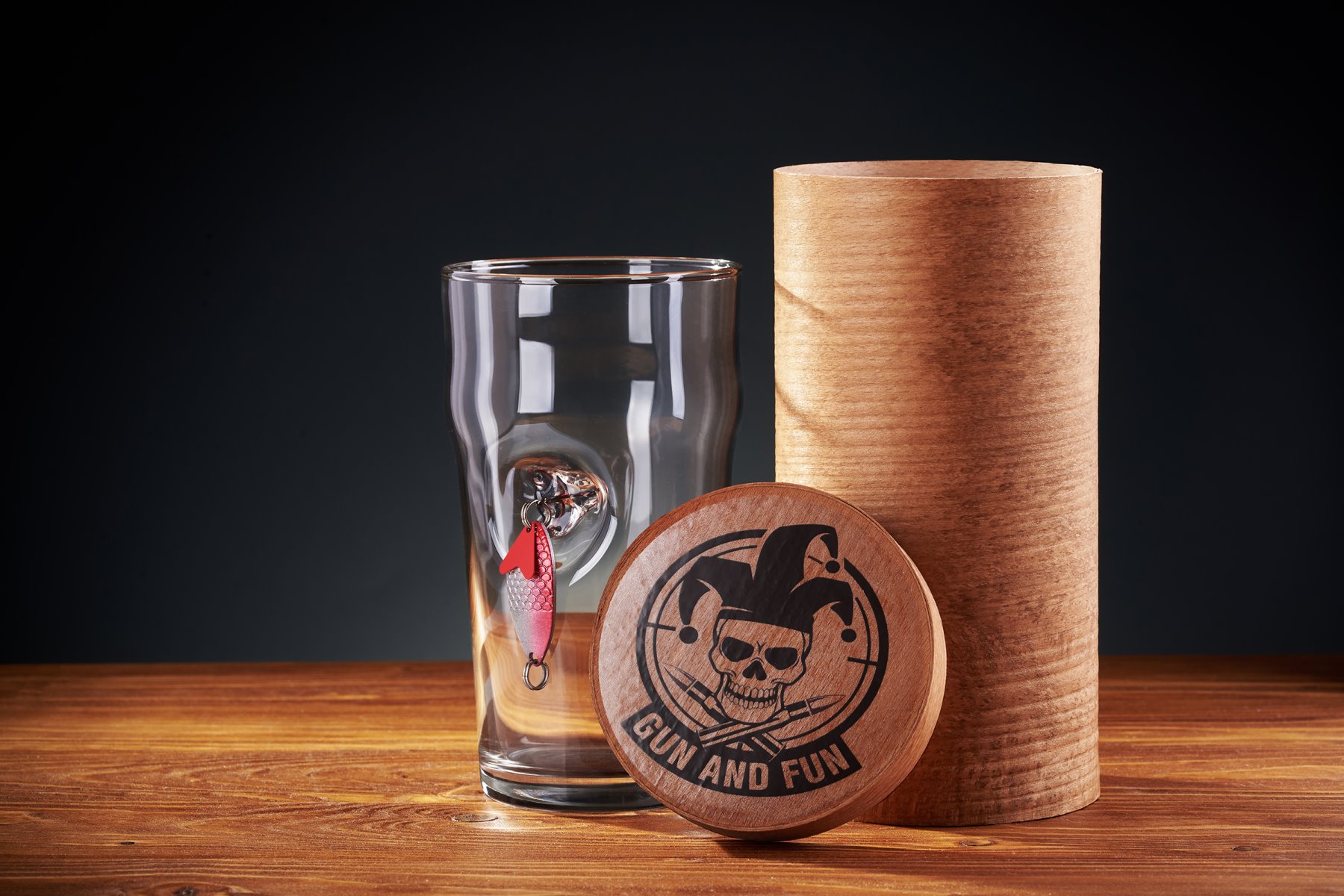 Product picture 6 of 'Пивний келих з справжньою блешнею'