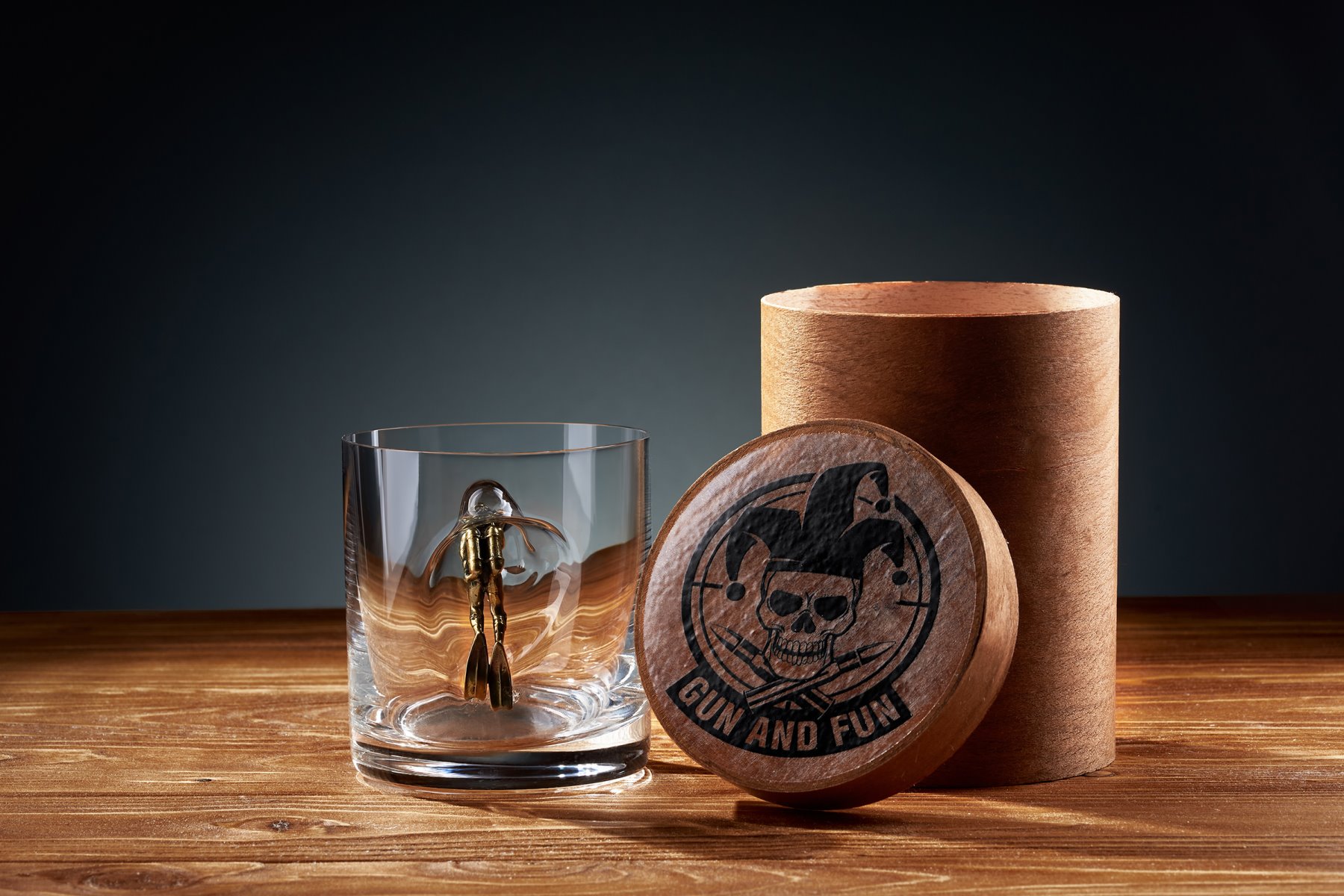 Product picture 9 of 'стакан для віскі з фігуркою дайвера'