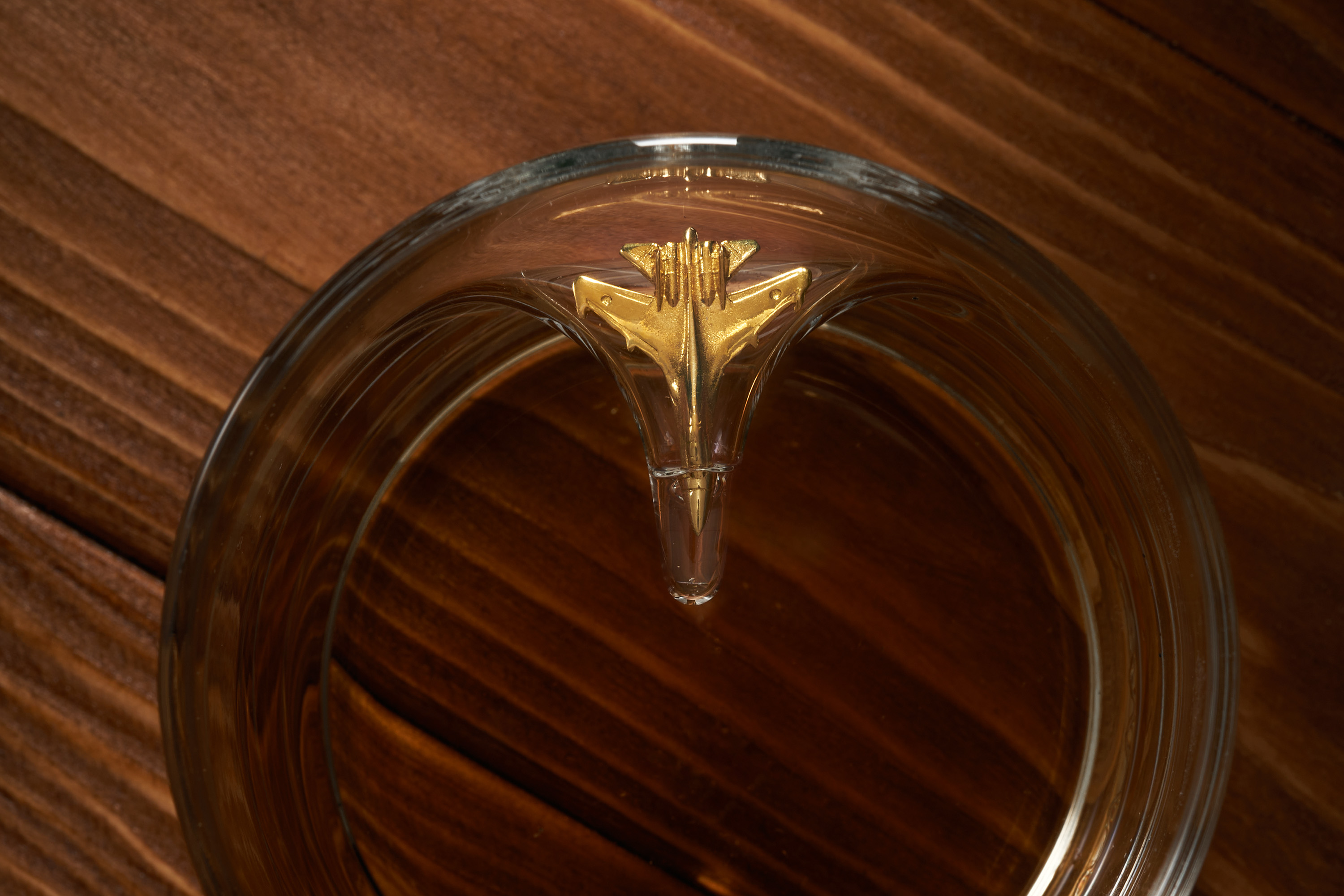 Product picture 10 of 'склянка для віскі з фігуркою винищувача СУ-27'