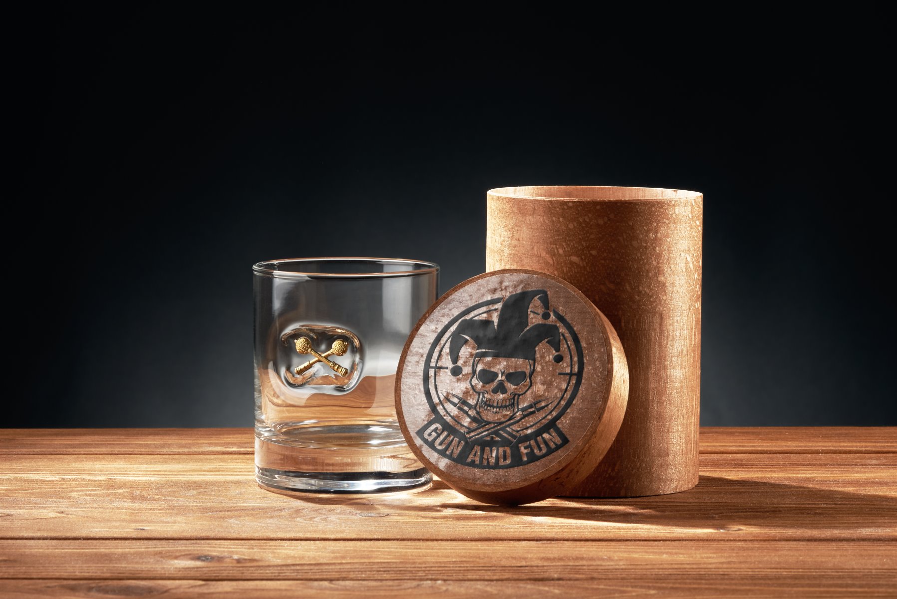 Product picture 5 of 'склянка для віскі з генеральськими булавами'